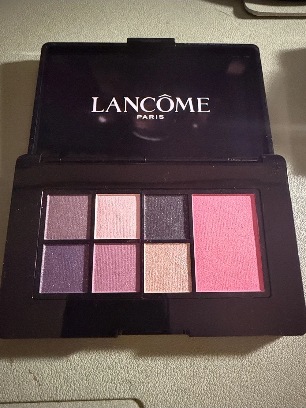 Lancôme Pink, Plum & Champagne Eyeshadow and Blush Palette